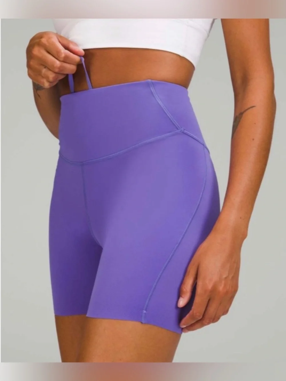 EUC Size 6 Lululemon Base Pace HR Short 6” Style Purple Size 6 Purple Run Short
